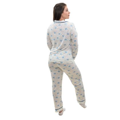 Imagem de Pijama Print Americano Meia Malha Victory