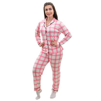 Imagem de Pijama Print Americano Meia Malha Victory