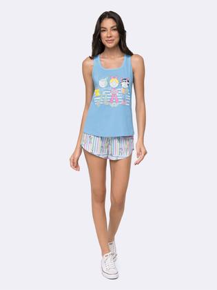 Imagem de Pijama Regata Bia Listras