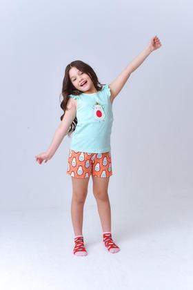 Imagem de Pijama Regata Infantil Algodão Leve Fresquinho Verão