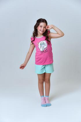 Imagem de Pijama Regata Infantil Algodão Leve Fresquinho Verão