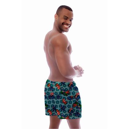 Imagem de Pijama samba canção lilo e stitch masculino personagens roupa de dormir