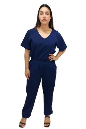 Imagem de Pijama Scrub Cirúrgico em Gabardine com Elastano