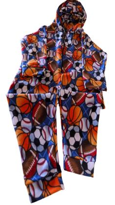 Imagem de Pijama Soft Infantil Macacão Menino Menina Capuz 1 ao 8 Inverno Quentinho Estampado