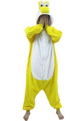 Imagem de Pijamas para adultos LaKigurumi Yellow Yoshi Kigurumi Large