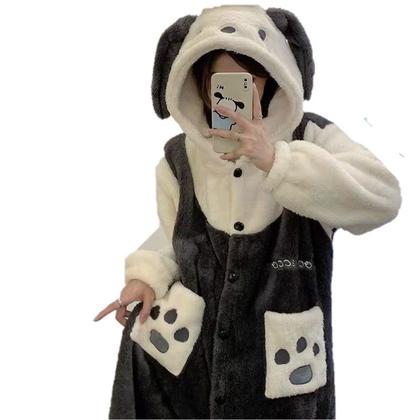 Imagem de Pijamas Pochacco Sweet de algodão simples e elegante para mulheres