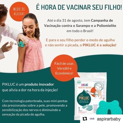Imagem de Pikluc  Alivia a dor da injeção