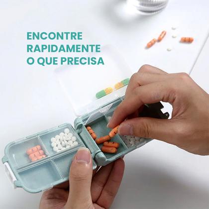 Imagem de Pilbox Porta Comprimido Pequena Diário