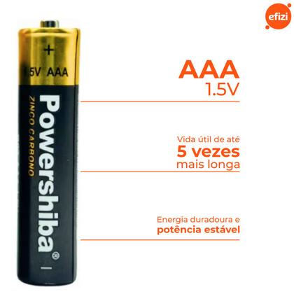 Imagem de Pilha Alcalina AAA 12 unidades Powershiba