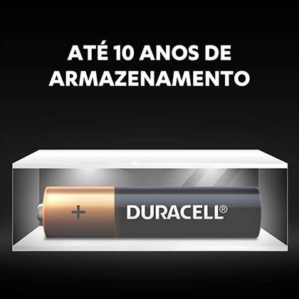 Pilha Alcalina AAA Palito Duracell com 16 unidades Imagem de Pilha Alcalina AAA Palito Duracell com 16 unidades