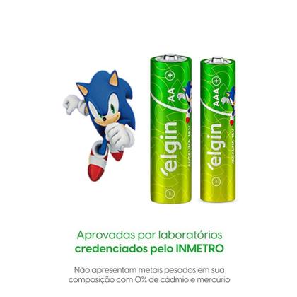 Imagem de Pilha Alcalina Elgin Aa + Aaa Blister Com 16 Unidades