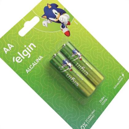 Imagem de Pilha Alcalina Elgin Peq.Aa2 C/2 - Kit C/10 CA