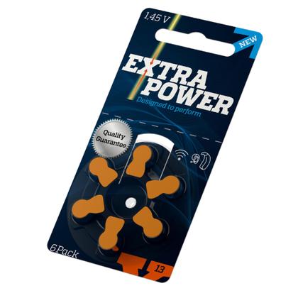 Imagem de Pilha Auditiva 13 com 60 unidades - Extra Power (SELO LARANJA)