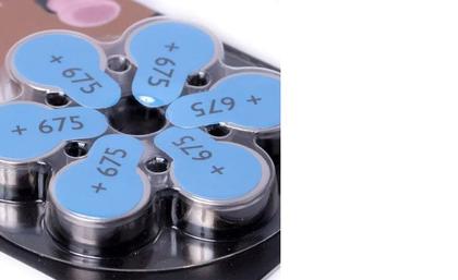 Imagem de Pilha Auditiva 675 Duracell Original C/6 Longa Duração