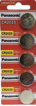 Imagem de Pilha Bateria CR2025 Panasonic 10 unidades