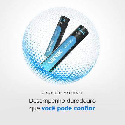 Imagem de Pilha Comum AAA C/4 1.5V - VP3AB4C