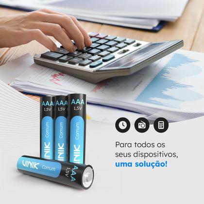 Imagem de Pilha Comum AAA C/4 1.5V - VP3AB4C