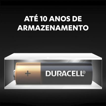 Imagem de Pilha Duracell Alcalina Pequena AA Com 2 Unidades