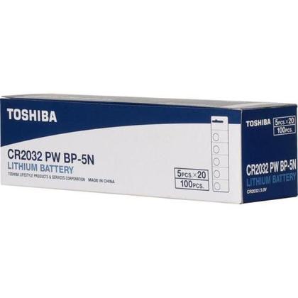 Imagem de Pilha Moeda Lithium 3V CR2032 (C/5 Pilhas) Toshiba