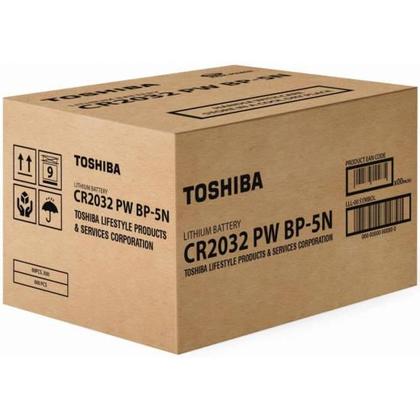 Imagem de Pilha Moeda Lithium 3V CR2032 (C/5 Pilhas) Toshiba