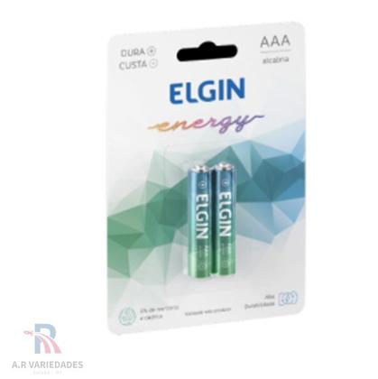 Imagem de Pilha Palito Alcalina Elgin Aaa Lr03 Blister