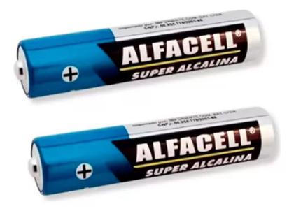 Imagem de Pilha Pequena Alfacell AAA 1,5V Kit com 60 Unidades