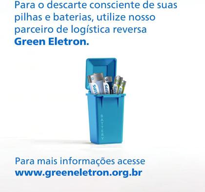 Imagem de Pilha Philips recarregável AA 1.2V 1.000 com 4 unidades R6B4RTU10/59