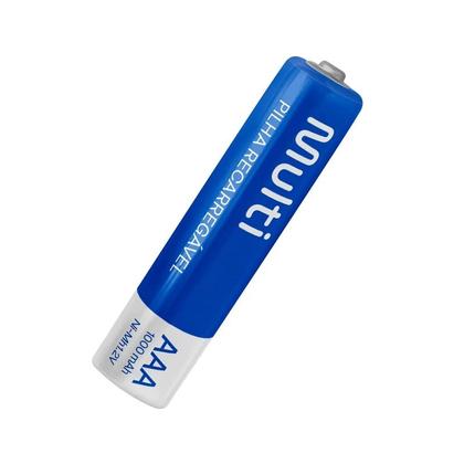 Imagem de Pilha Recarregável 4-AAA 1000mah - CB050 Multilaser