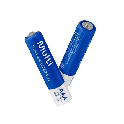 Imagem de Pilha Recarregável 4-AAA 1000mah - CB050 Multilaser