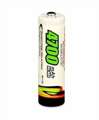 Imagem de Pilha Recarregável Aa 4700 Mah - Cartela Com 4 Unidades