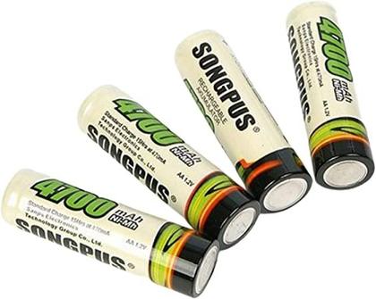Imagem de Pilha Recarregável AA 4700 mAh - Cartela com 4 unidades