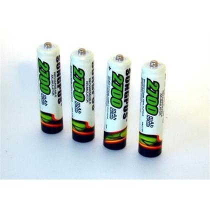 Imagem de Pilha Recarregável Cartela C/ 4 Unidades Sdnmy AAA 2700mah