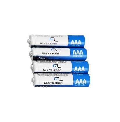 Imagem de Pilha Recarregavel Multilaser Aaa Com 4 un - Cb050