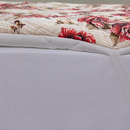 Imagem de Pillow Top Casal King Size Com Travesseiros Cheios Da Ortobom e Fronha