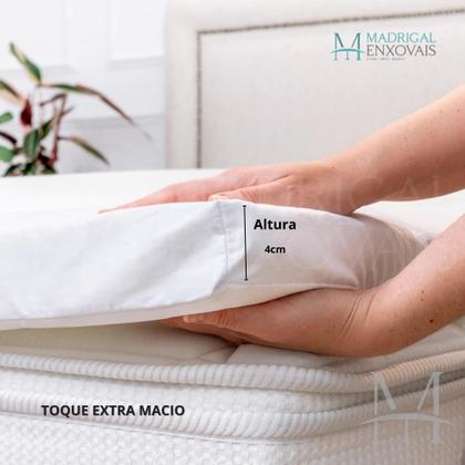 Imagem de Pillow Top Lavive Solteiro 100% Algodão 200 Fios Extra Macio