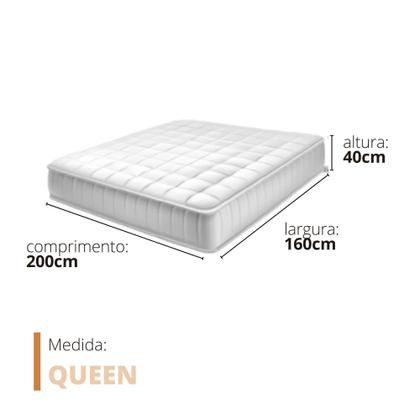 Imagem de Pillow Top Macio Fofo Para Cama Queen