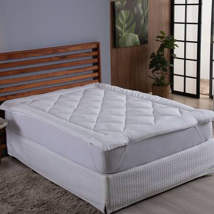 Imagem de Pillow Top Manta Premium Casal Ultra Macio de Fibra Siliconada Antialérgico 650g/m²