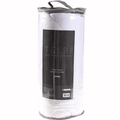Imagem de Pillow Top Solteiro Tessi Toque de Plumas 88x188 4cm 600g/m²