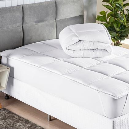 Imagem de Pillow Top Suavitec King 01 Peça - Branco