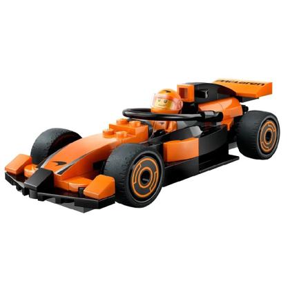 Imagem de Piloto de f1 com carro mclaren lego city 86 peças 60442