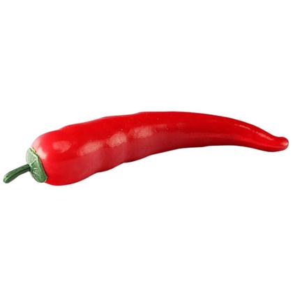 Imagem de Pimentão Decoração Artificial Frutas Legumes Realistas 18cm