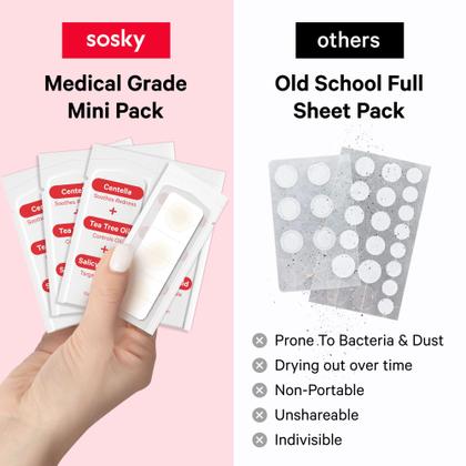 Imagem de Pimple Patches Hidrocolóide invisível Sosky com ácido salicílico