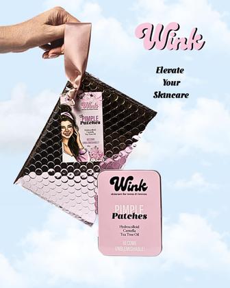 Imagem de Pimple Patches WINK Skincare, hidrocolóide de 120 unidades para adolescentes