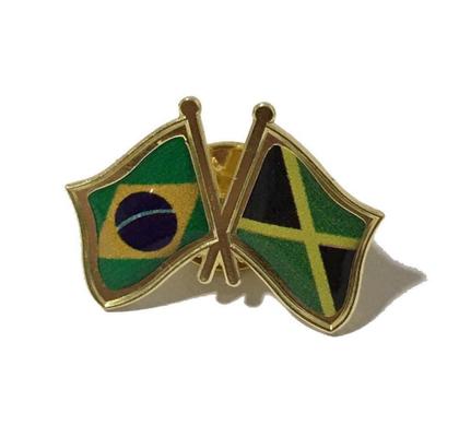 Imagem de Pin Da Bandeira Do Brasil X Jamaica