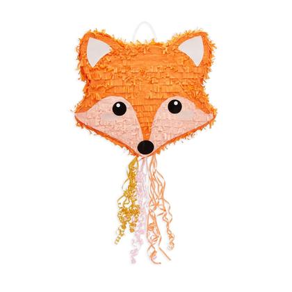 Imagem de Pinata Blue Panda Pull String Fox Woodland Party 40x33x8cm