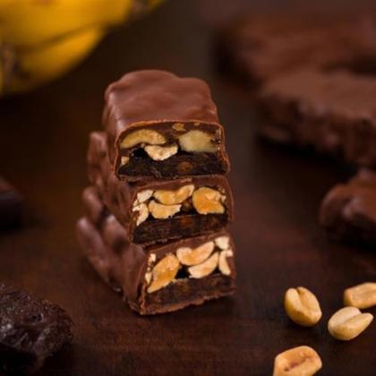 Imagem de Pinati Double Bar Brigadeiro Amend Choc 35G (Display 32Und)