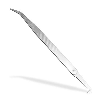 Imagem de Pinça curva com pescador + kit correia + guia magnético overloque e reta