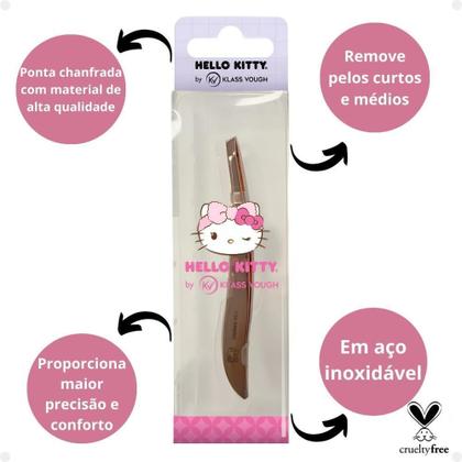 Imagem de Pinça Dourada Hellokitty Klass Vough Ponta Chanfrada Twhk-03