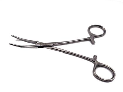 Imagem de Pinça Kelly  Curva 16cm  Aço Inoxidável  Social Instrumentos  Modelo Exclusivo