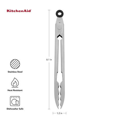 Imagem de Pinças de Cozinha KitchenAid em Aço Inoxidável - 18cm